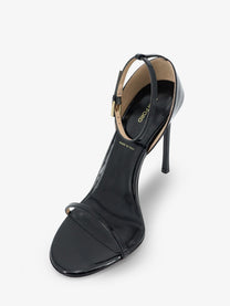 Tom Ford Women's Patent Leather Sandals Black