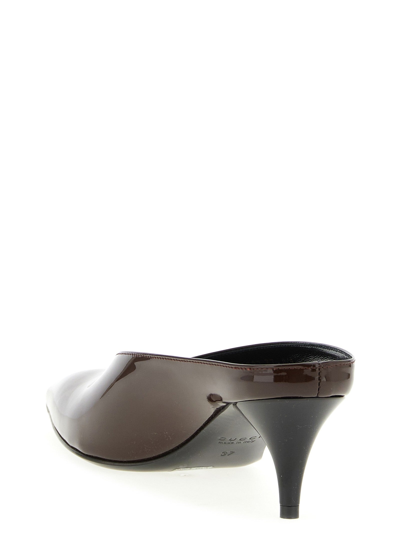 Gucci Patent Mules Red