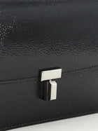 Toteme Women's Patent Lock Crossbody Bag Black, view 5