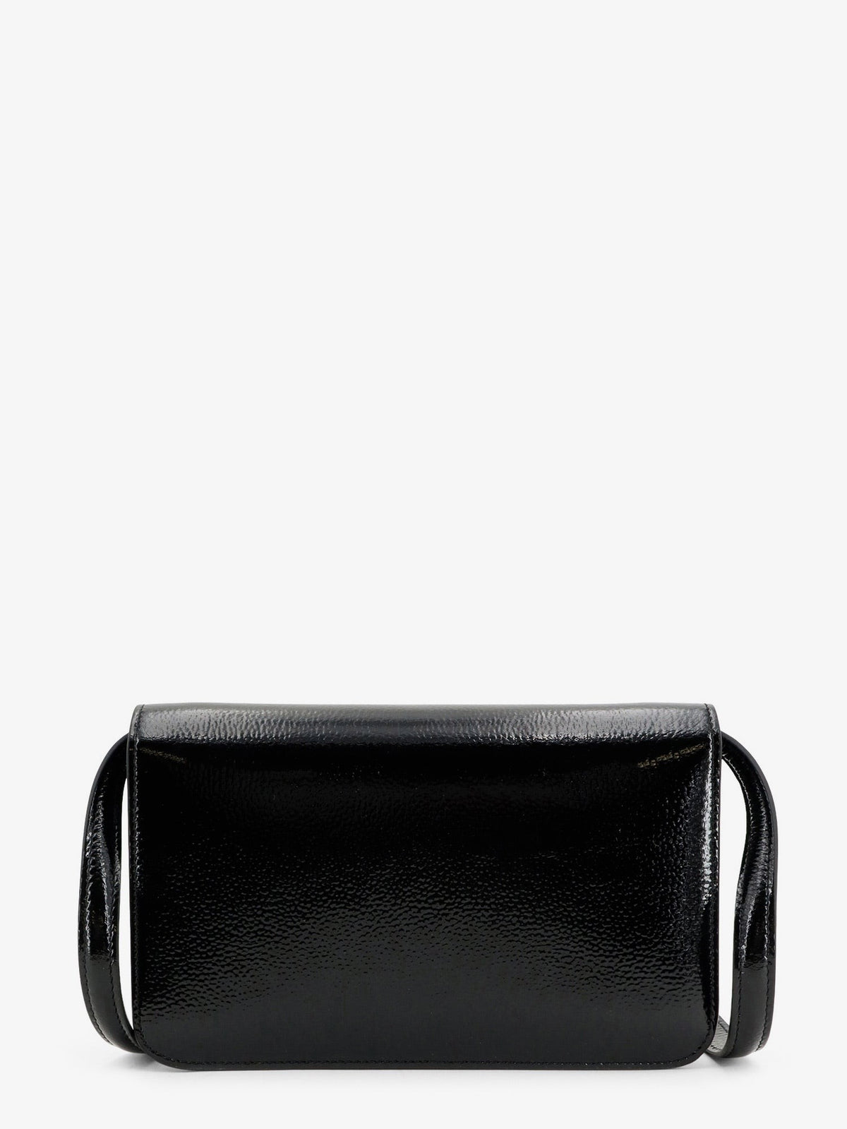 Toteme Women's Patent Lock Crossbody Bag Black, view 2