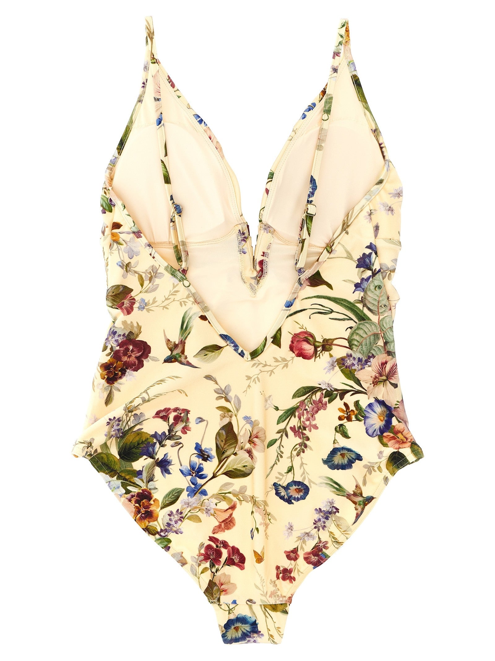 Zimmermann Patience One Piece Swimsuit Gold