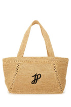 Patou Women's Large Trapeze Tote Bag Beige
