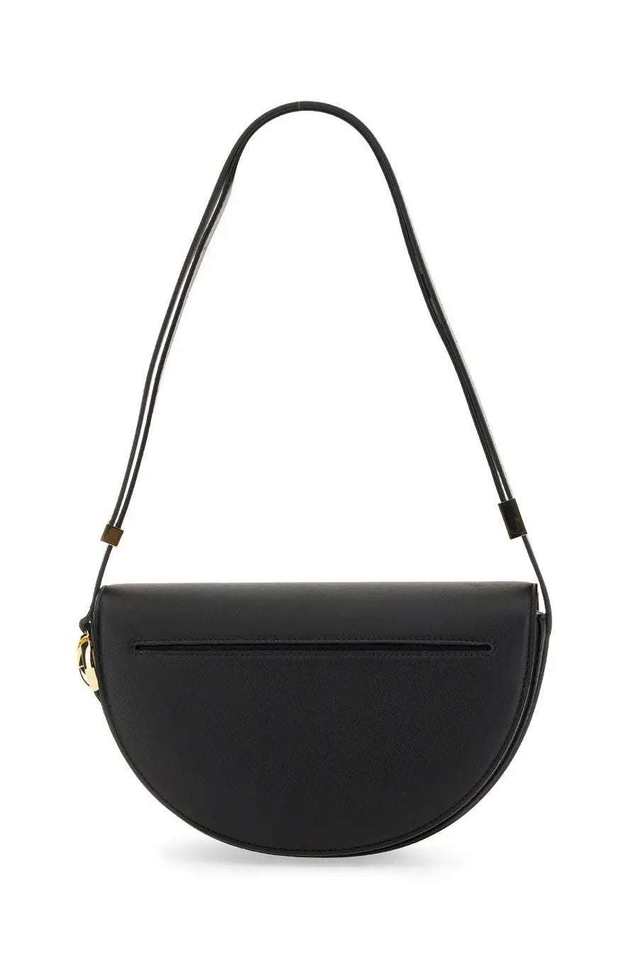 Patou Women's Leather Shoulder Bag Black, view 2