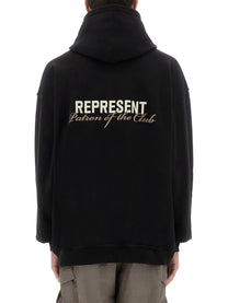 Represent Men's Patron of the Club Hoodie Black