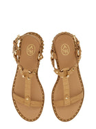Ash Women's Patsy Bis Sandal Beige, view 6