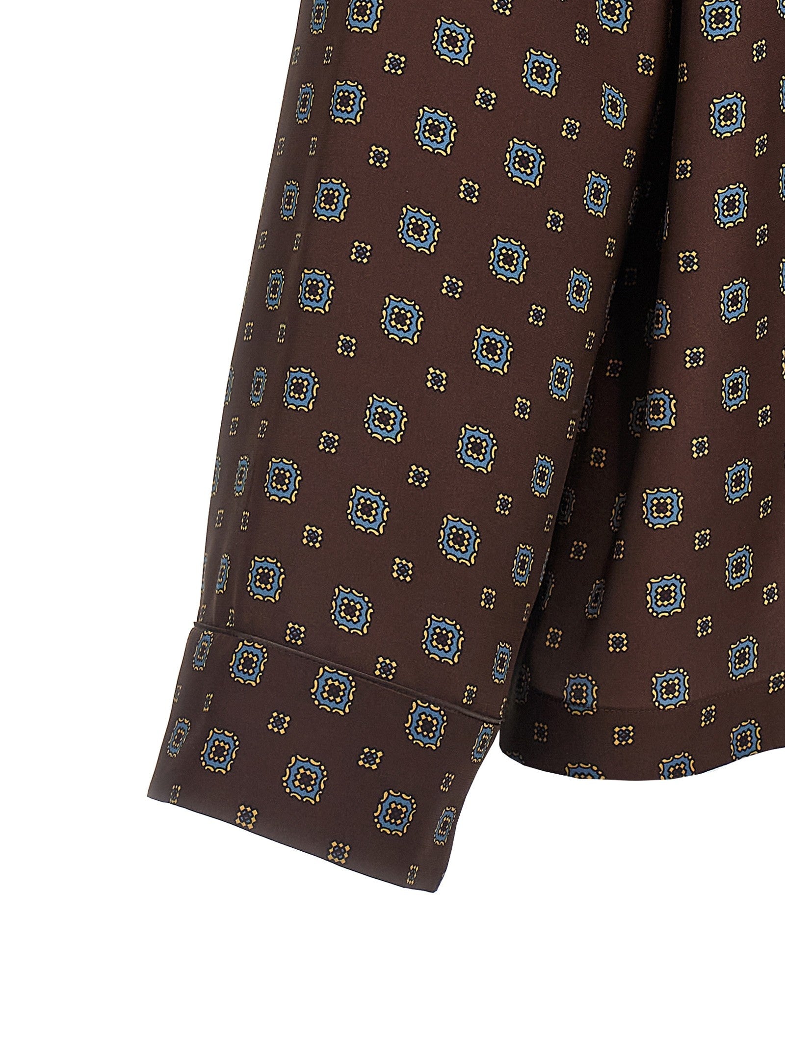 Moschino Patterned Shirt Brown