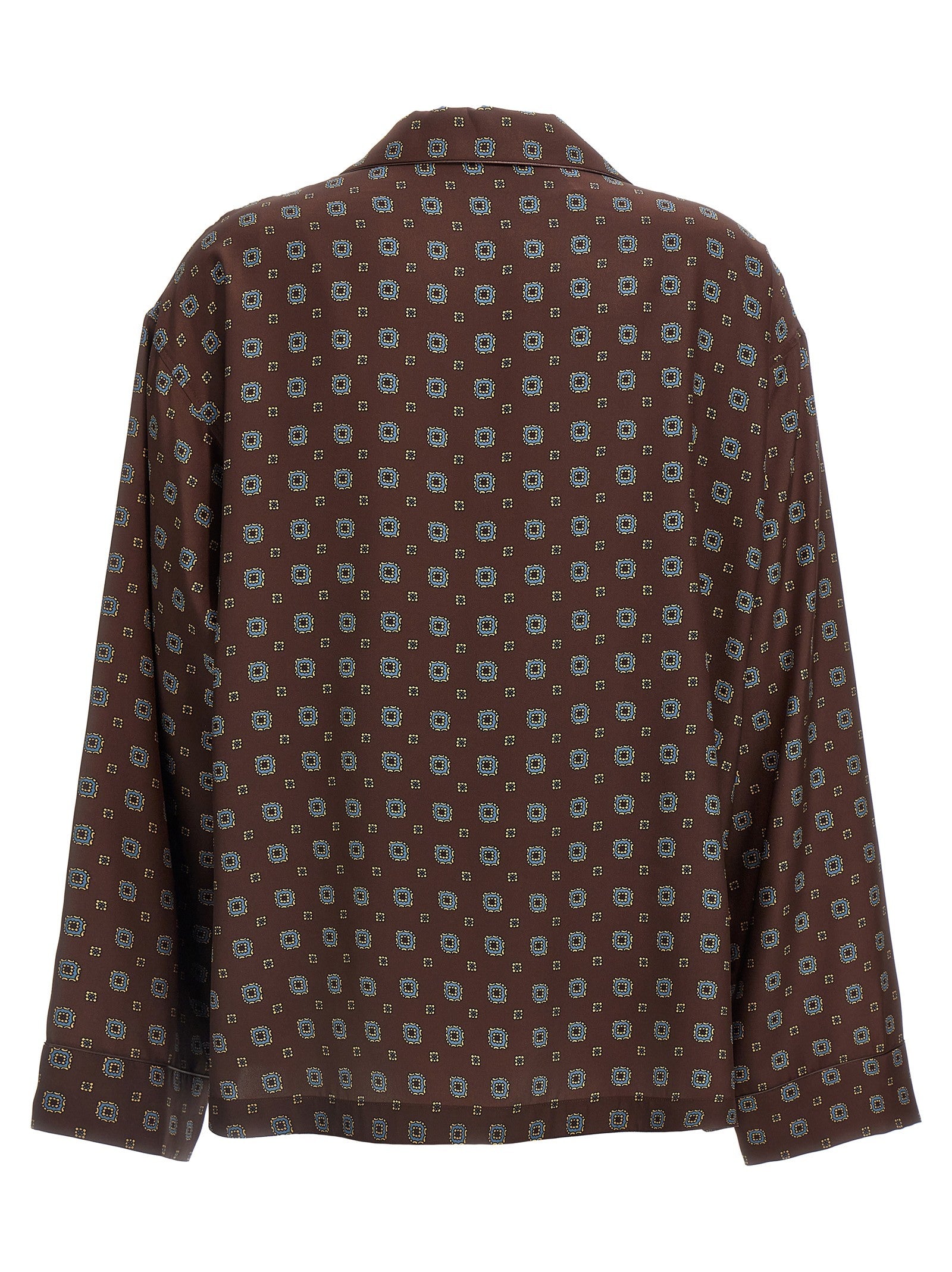 Moschino Patterned Shirt Brown