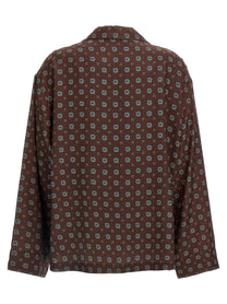 Moschino Patterned Shirt Brown