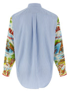 Comme Des Garcons Shirt Patterned Sleeve Shirt Gold, view 2