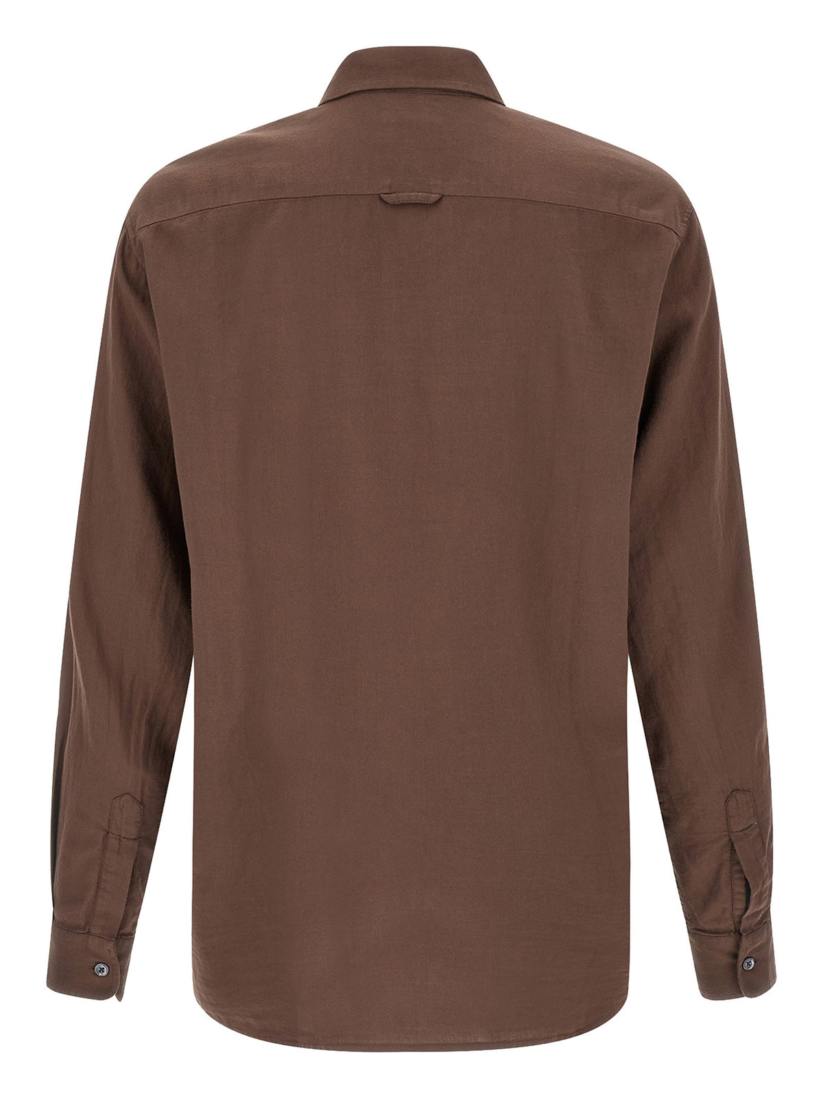 Cellar Door Paul Shirt Brown, view 2