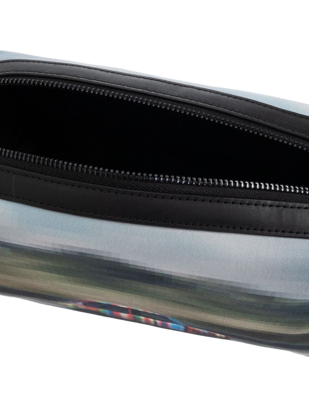 Paul Smith - Paul Smith Recycled Polyester ’Pixelated Mini’ Washbag - Men’s Bags