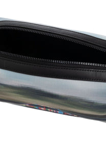 Paul Smith - Paul Smith Recycled Polyester ’Pixelated Mini’ Washbag - Men’s Bags