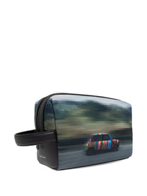 Paul Smith - Paul Smith Recycled Polyester ’Pixelated Mini’ Washbag - Men’s Bags