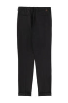 Paul Smith Men's Cotton Tailored Pants Black, view 3