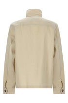 Paul Smith Men's Zip Overshirt Jacket Beige, view 3