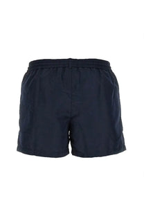 Paul smith men’s swimsuit blue navy blue swim trunks with elastic waistband for comfortable beachwear