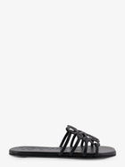 Loewe Women's Paulas Ibiza Aangram Petal Leather Sandals Black