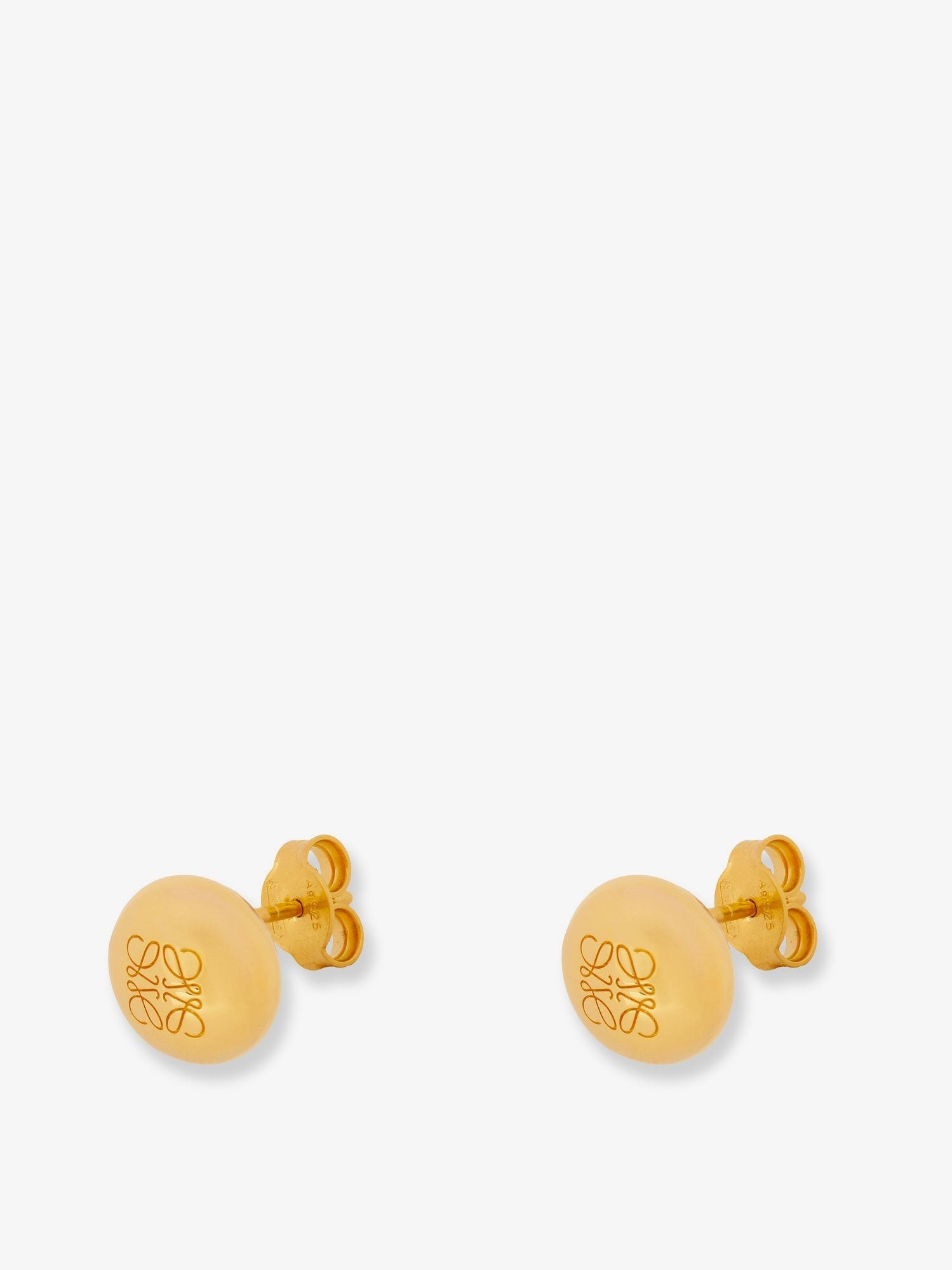 Loewe Women's Paulas Ibiza Anagram Pebble Sterling Silver Earrings Gold