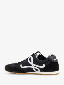 Loewe Men's Paulas Ibiza Ballet Runner Nylon and Suede Black