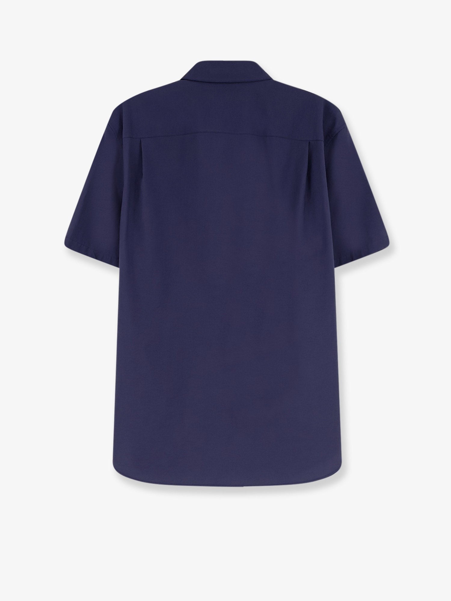 Loewe Men's Paulas Ibiza Cotton Blend Shirt Blue