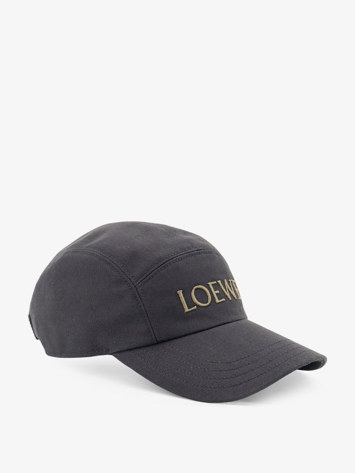 Loewe Men's Paulas Ibiza Cotton Camp Hat Black