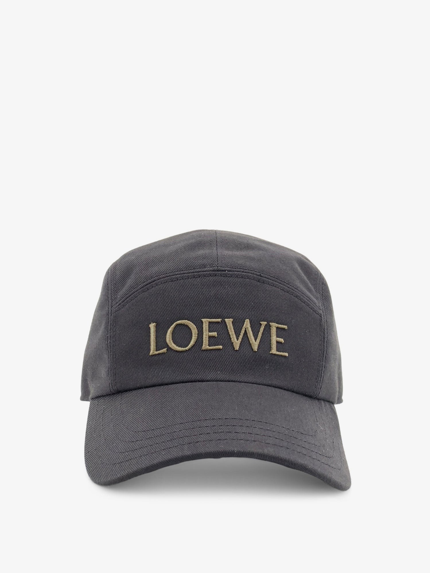 Loewe Men's Paulas Ibiza Cotton Camp Hat Black
