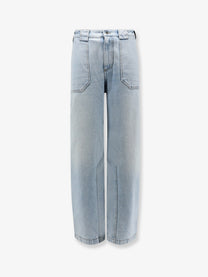 Loewe Men's Paulas Ibiza Cotton Jeans Blue