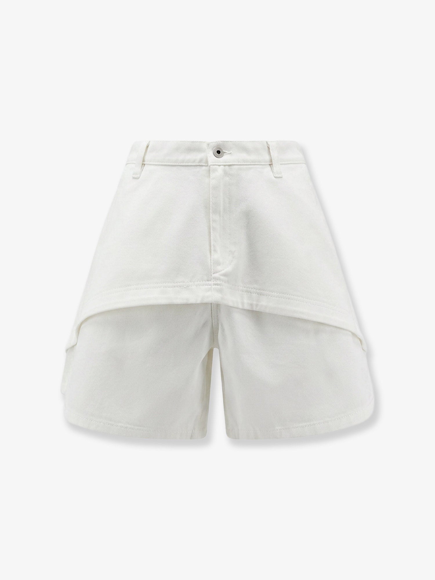 Loewe Women's Paulas Ibiza Cotton Shorts White
