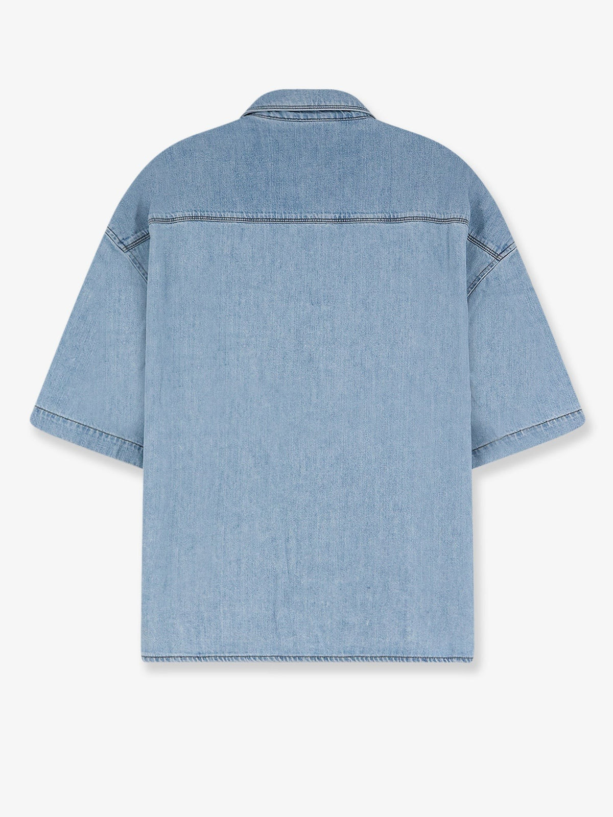 Loewe Men's Paulas Ibiza Denim Shirt Blue