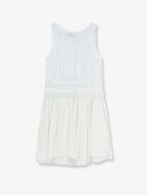 Loewe Women's Paulas Ibiza Lightweight Cotton Dress White