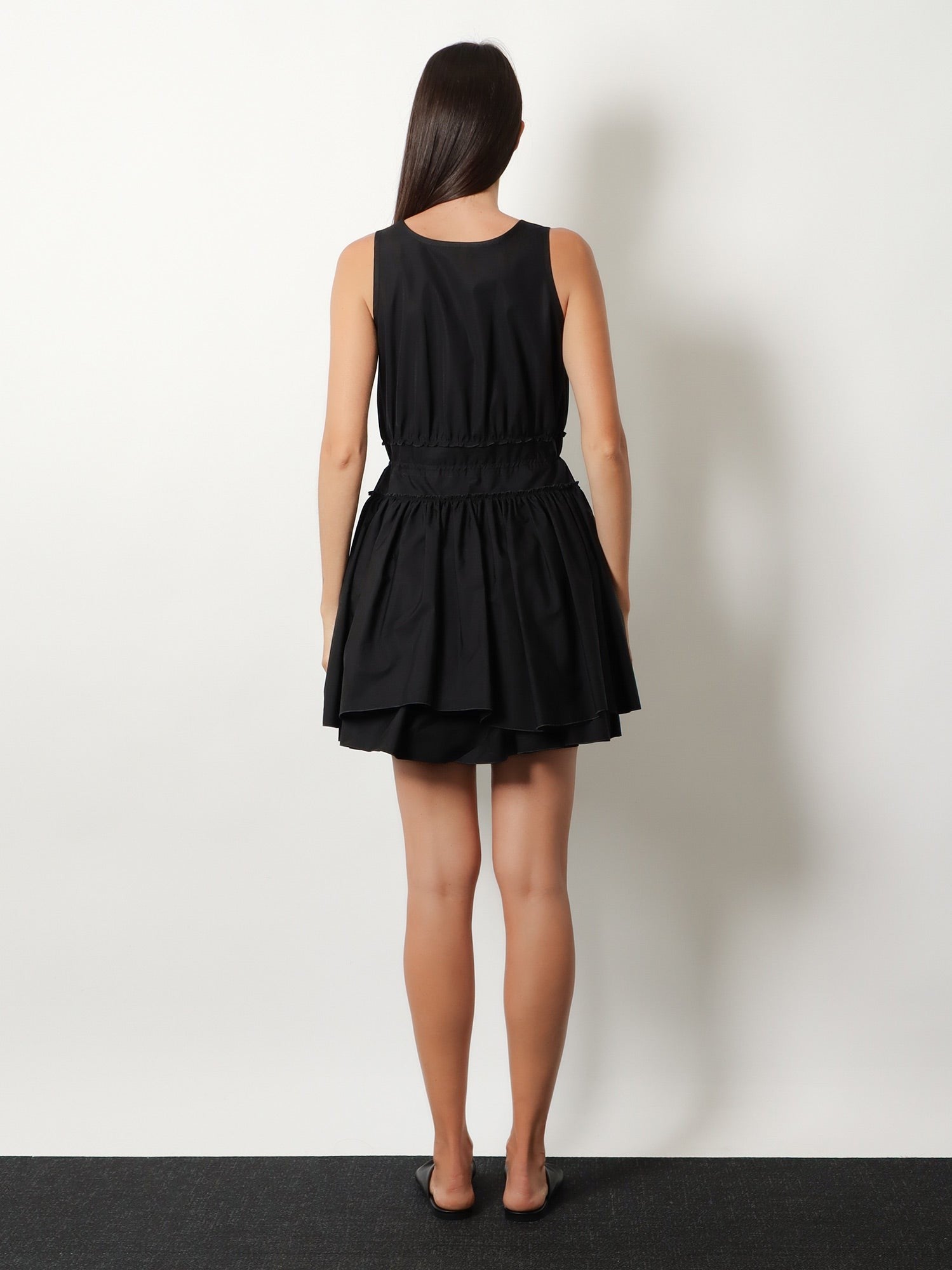 Loewe Women's Paulas Ibiza Lightweight Cotton Dress Black