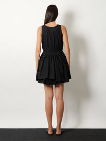 Loewe Women's Paulas Ibiza Lightweight Cotton Dress Black