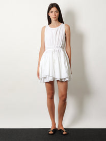 Loewe Women's Paulas Ibiza Lightweight Cotton Dress White