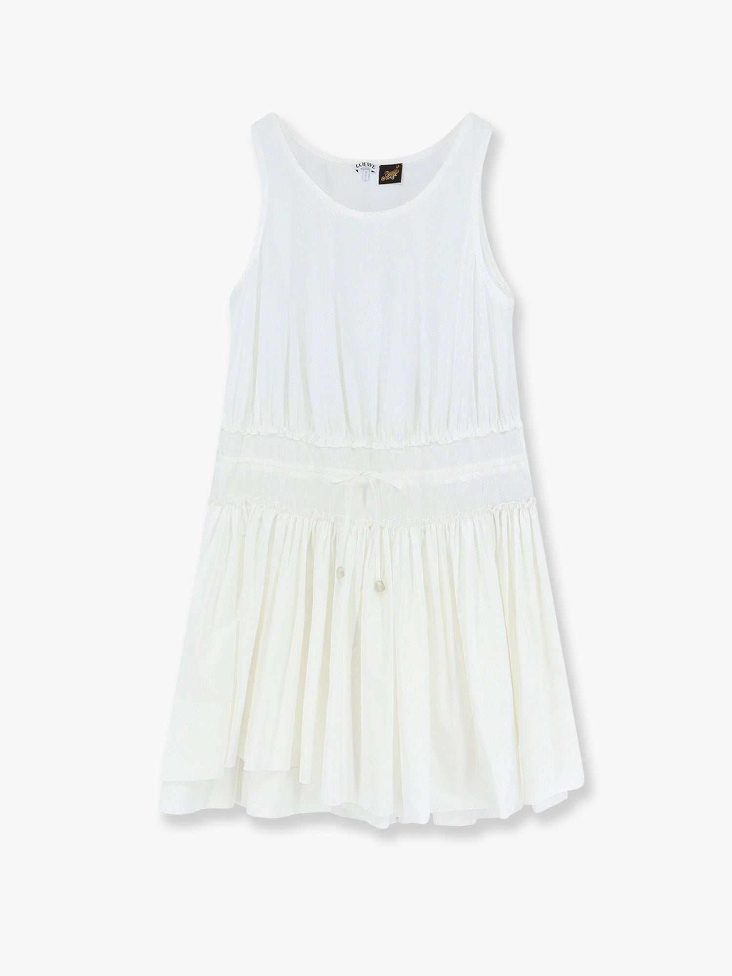Loewe Women's Paulas Ibiza Lightweight Cotton Dress White