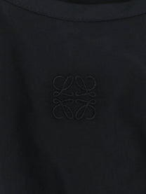 Loewe Women's Paulas Ibiza Lightweight Cotton Top Black