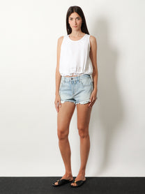 Loewe Women's Paulas Ibiza Lightweight Cotton Top White