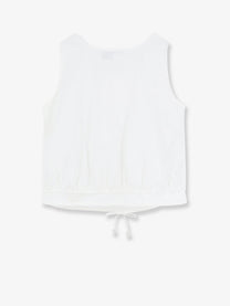 Loewe Women's Paulas Ibiza Lightweight Cotton Top White