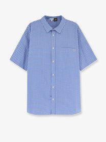Loewe Men's Paulas Ibiza Madras Cotton Shirt White