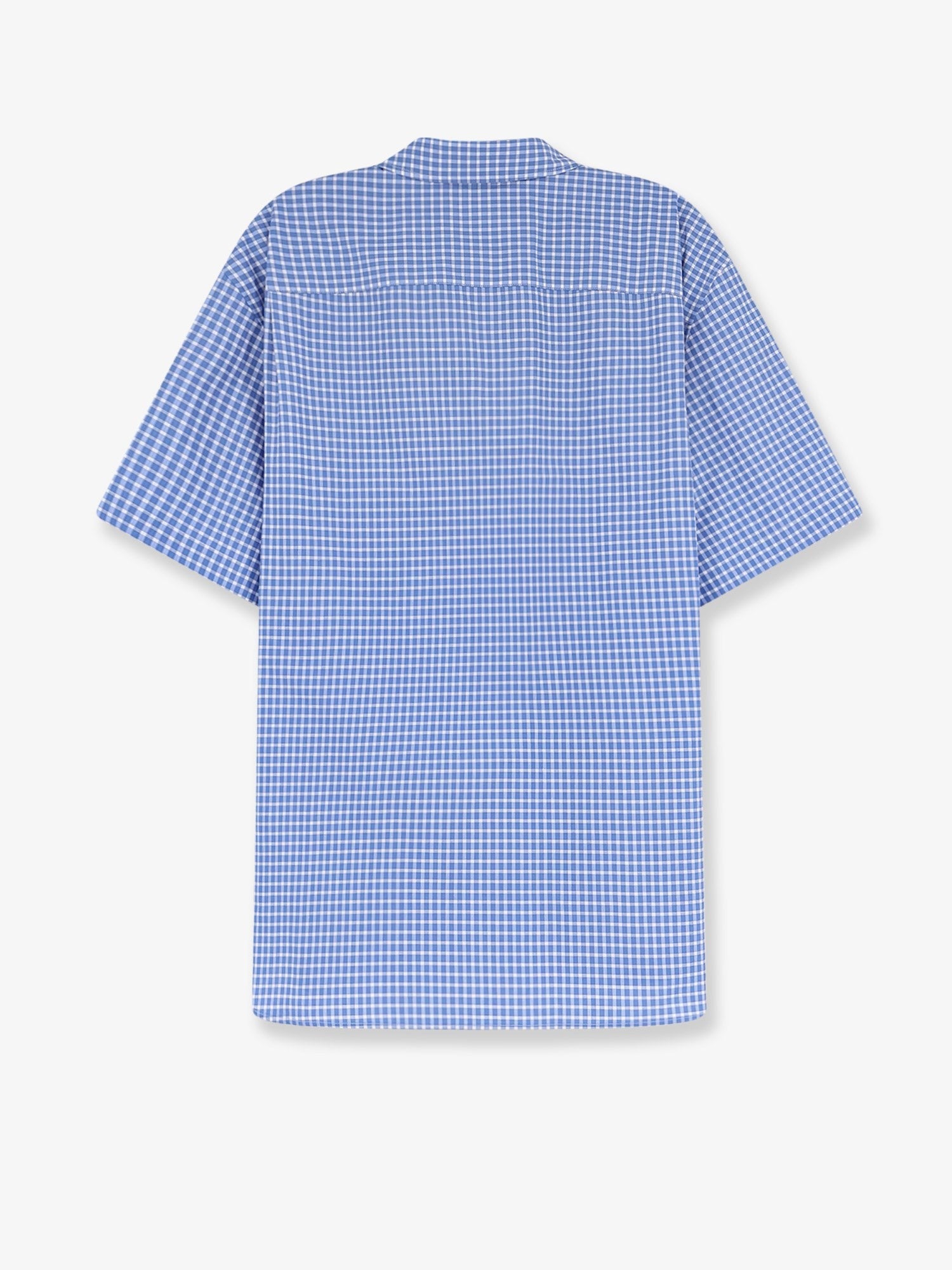 Loewe Men's Paulas Ibiza Madras Cotton Shirt White
