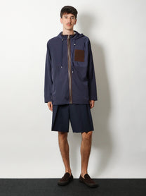 Loewe Men's Paulas Ibiza Nylon Jacket Brown
