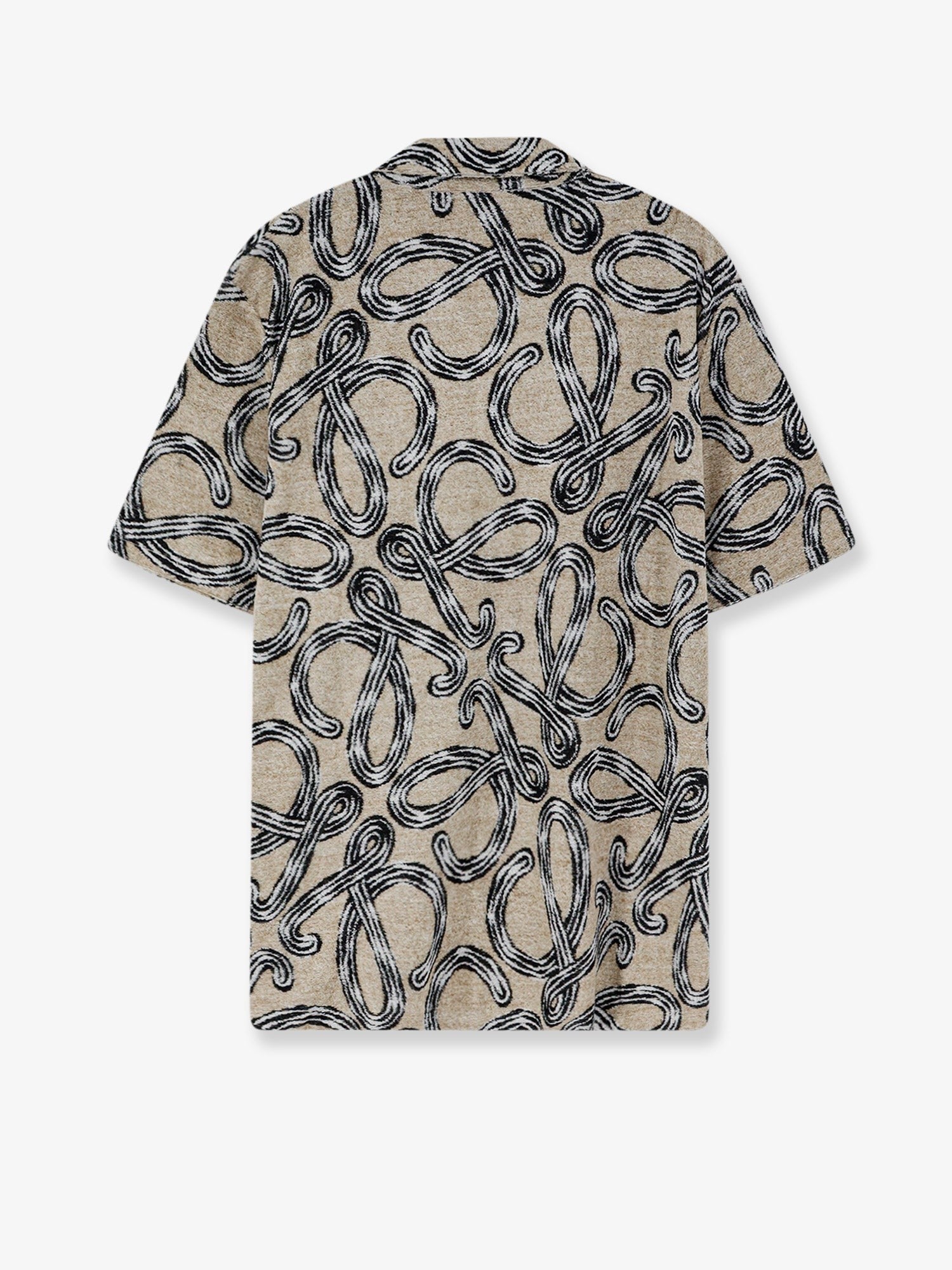 Loewe Men's Paulas Ibiza Terrycloth Shirt Black