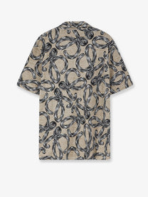 Loewe Men's Paulas Ibiza Terrycloth Shirt Black