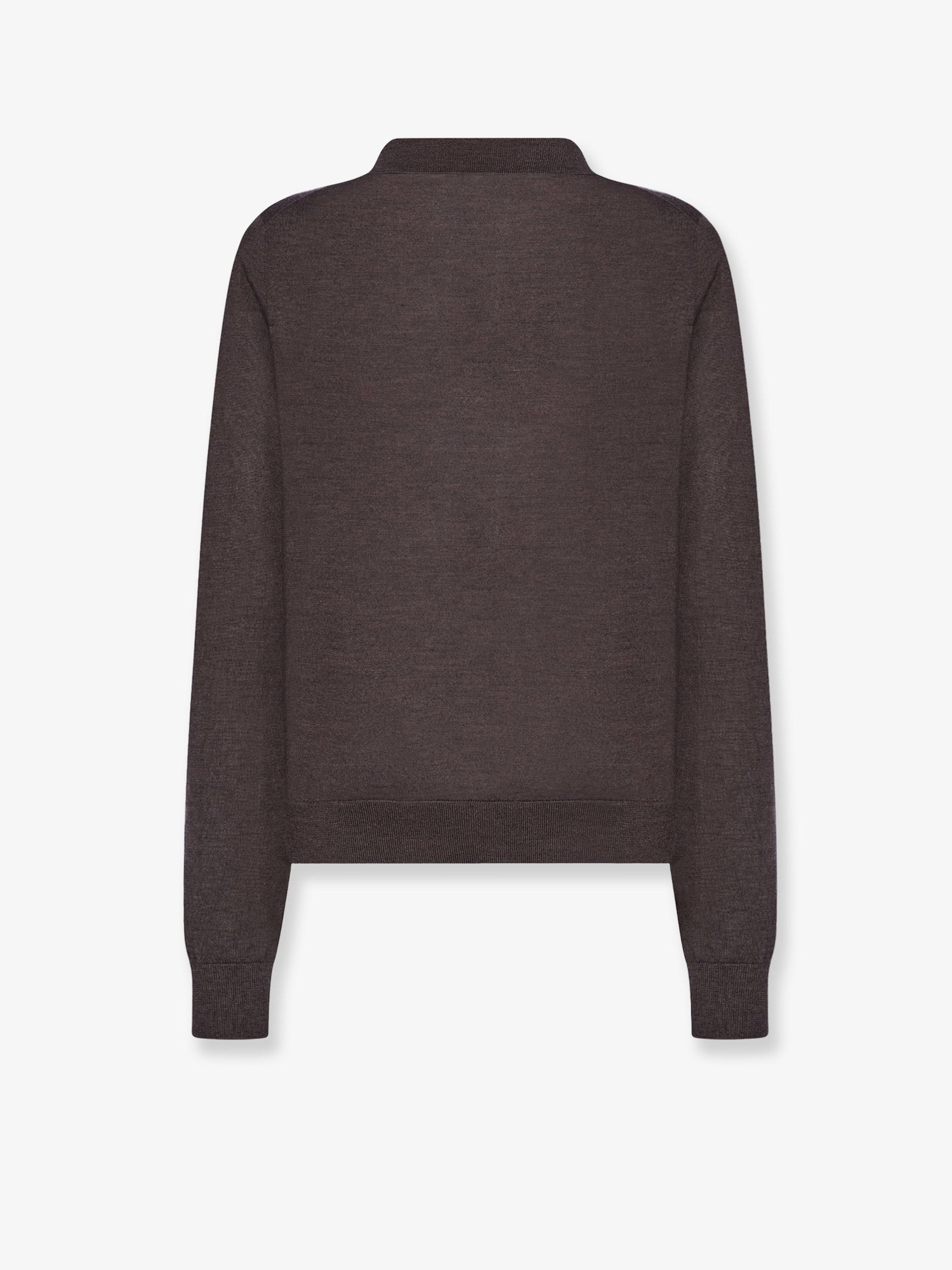 The Row Women's Pauli Wool and Silk Blend Sweater Brown
