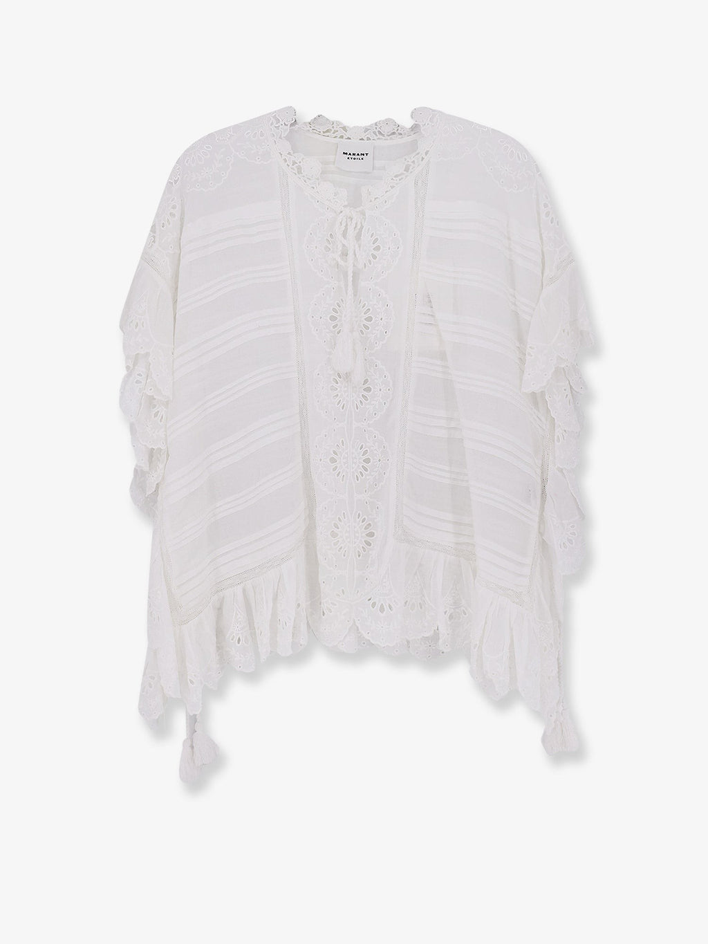 Isabel Marant Étoile Women's Payton Organic Cotton Top White
