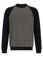 Balmain PB Monogram Mesh White
