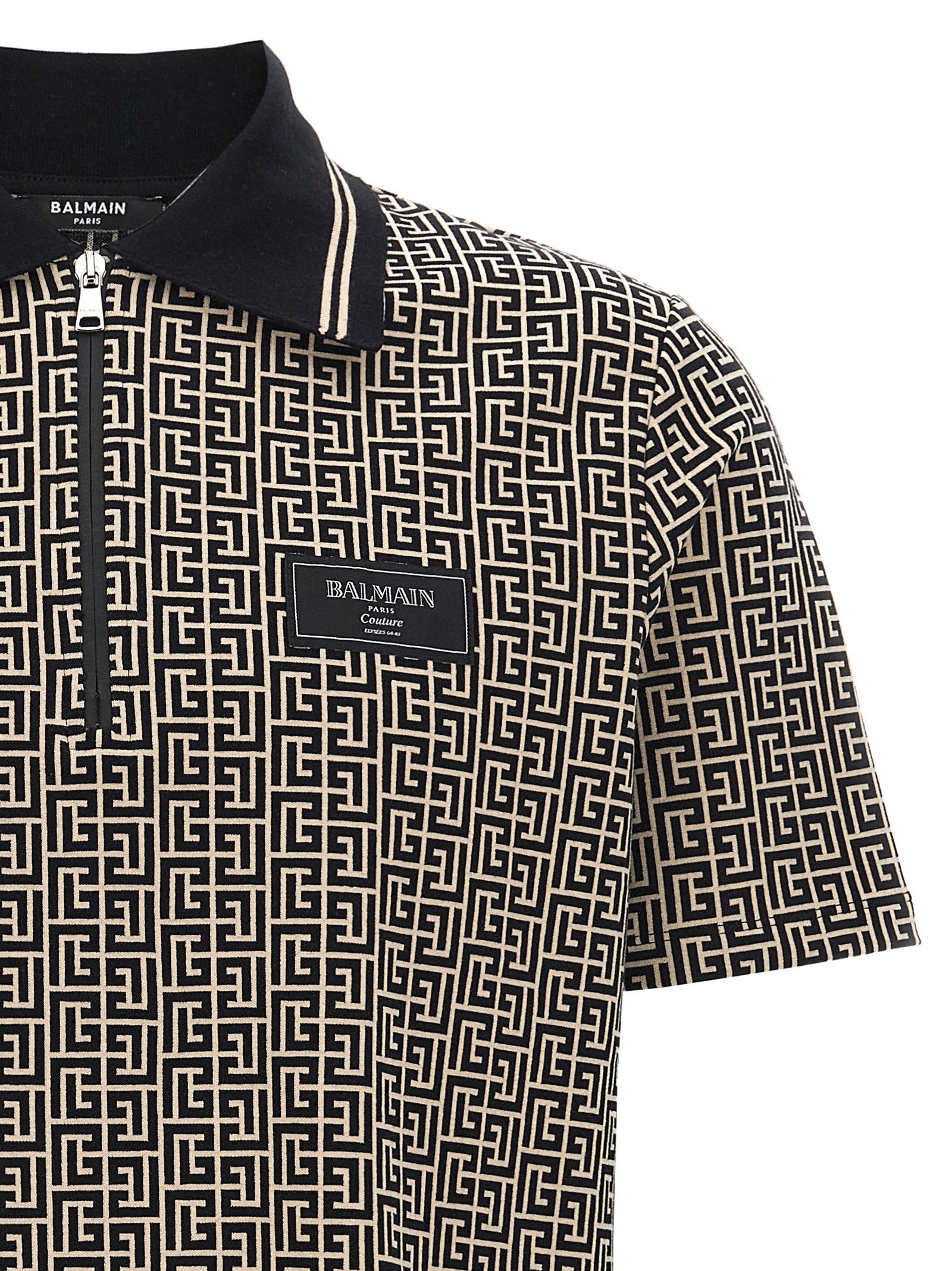 Balmain PB Polo Shirt White