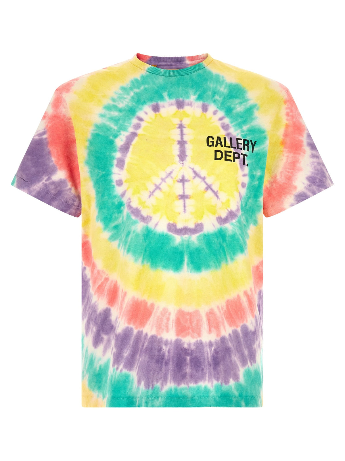Gallery Dept Peace Tie Dye Shirt Gold