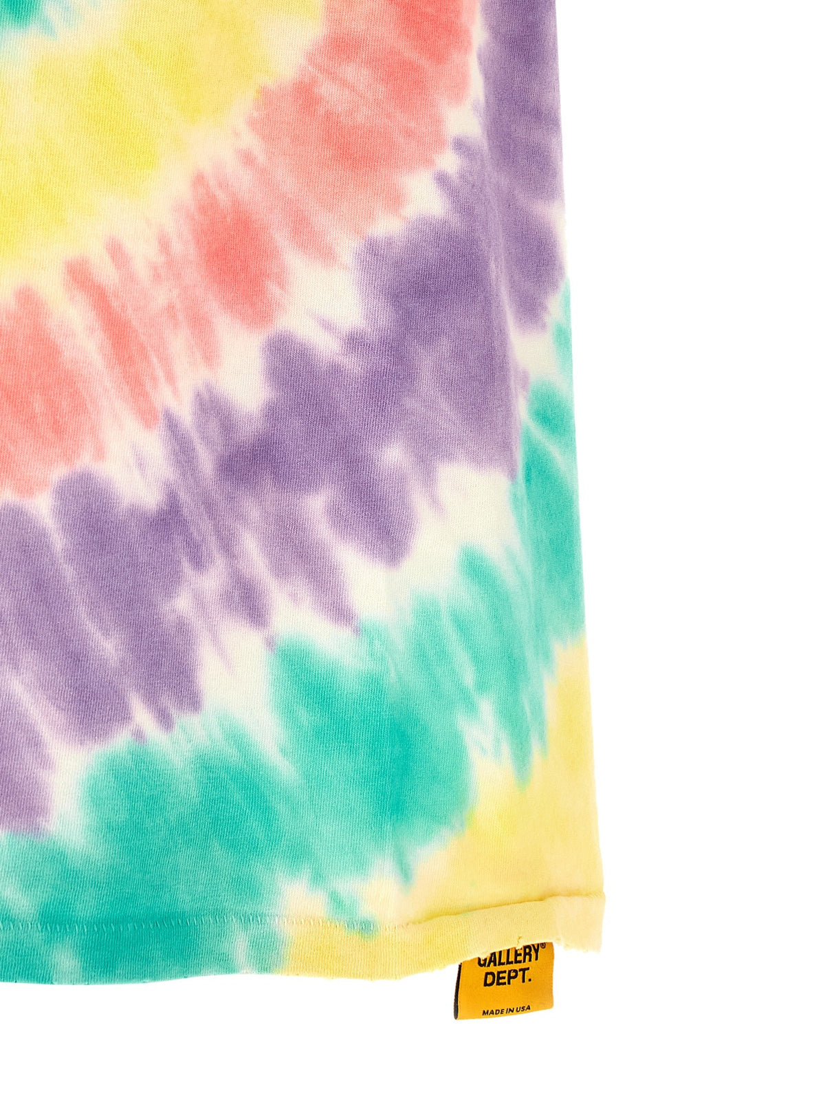 Gallery Dept Peace Tie Dye Shirt Gold