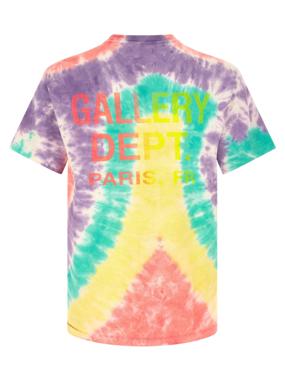 Gallery Dept Peace Tie Dye Shirt Gold