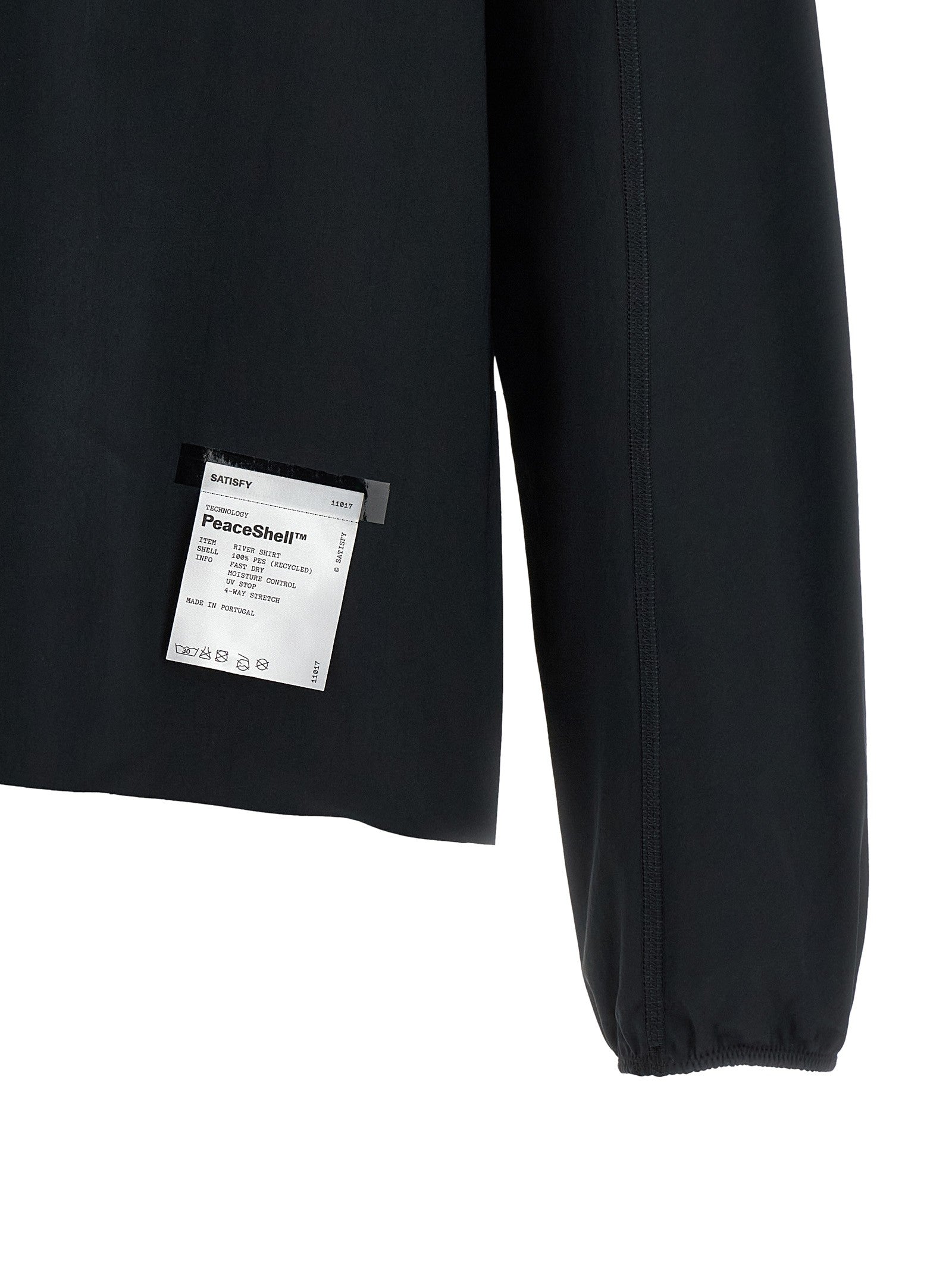 SATISFY Peaceshell River Shirt Black